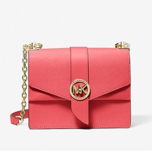 Michael Kors- Greenwich Small Saffiano Leather Crossbody Bag